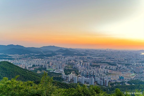 남한산성 서문 전망대